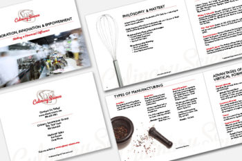Culinary Science Brochure